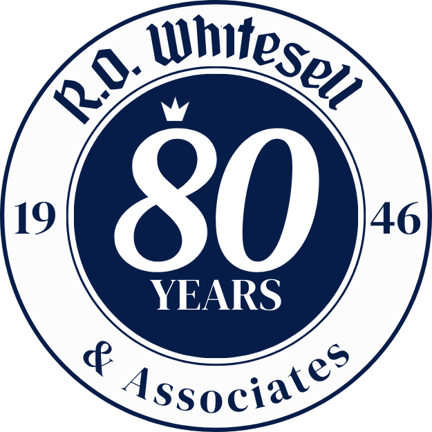 Modern Flat Vector Anniversary Logo for RO Whitesell (200 x 200 px) (2)